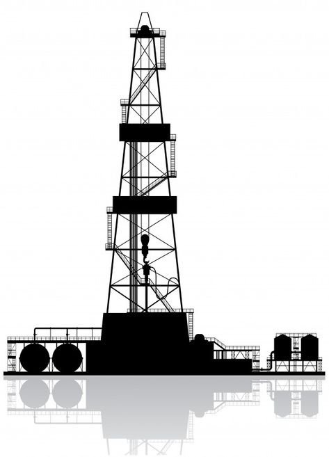 Вышка нефтяная