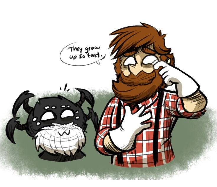 Don't Starve Веббер Art