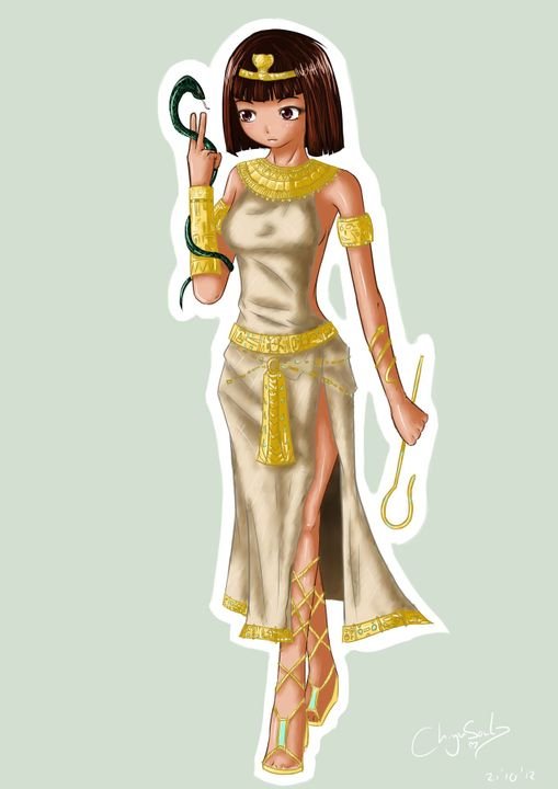 Одеяния царицы древнего Египта Art