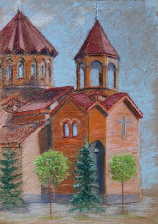 Армянская Церковь рисунок