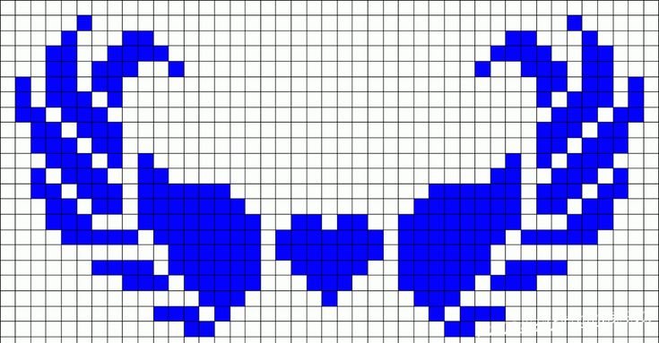 Рисунки по клеточкам схемы
