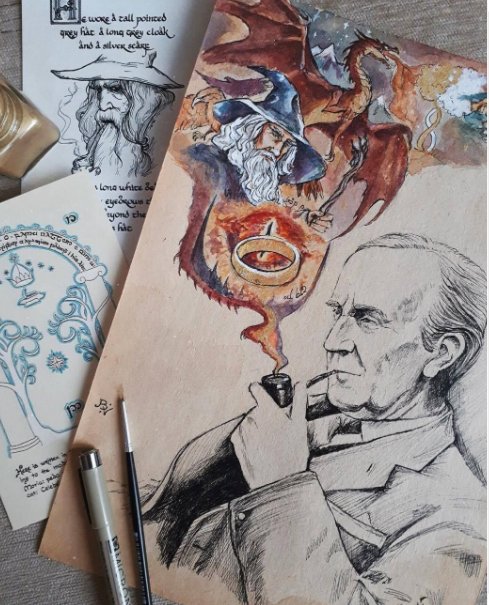 Рисунки Джона Рональда Толкиена