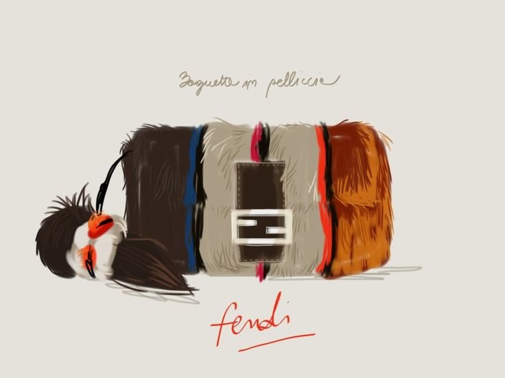 Фенди рисунок