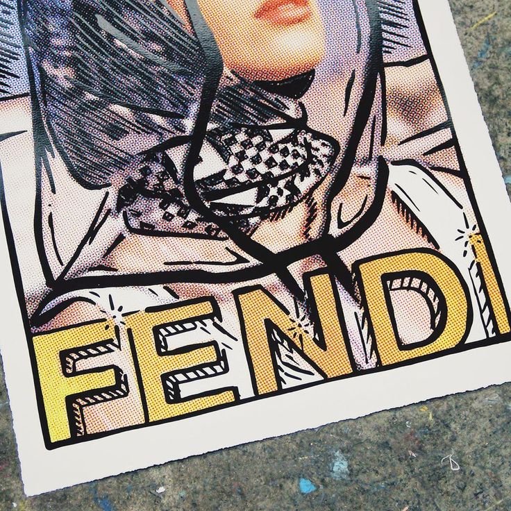 Fendi эскизы
