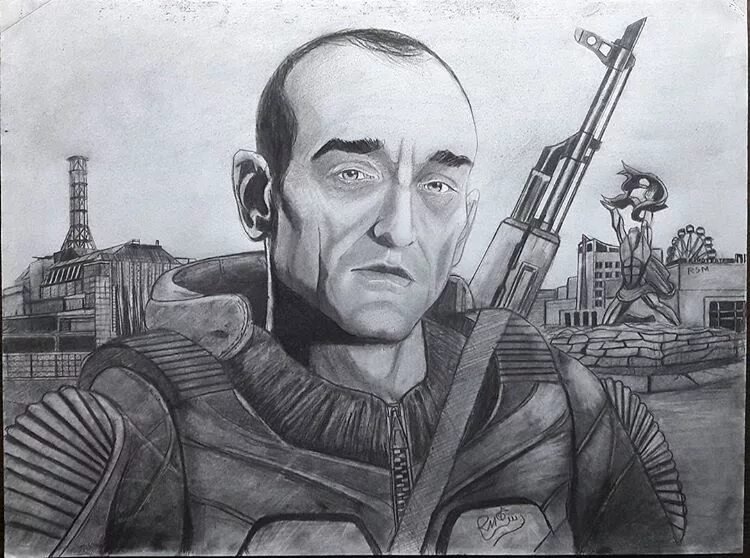 Стрелок Меченый сталкер