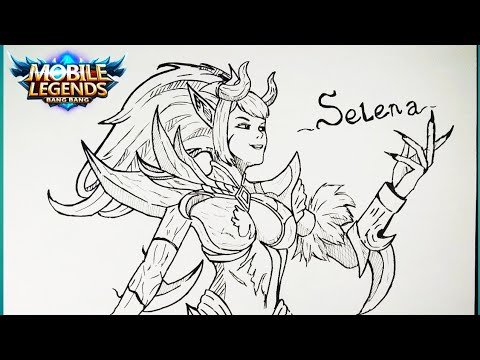 Раскраска mobile Legends