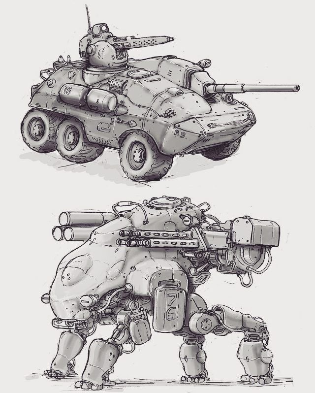 Скетчи танков
