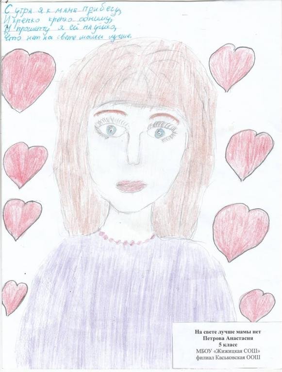 Рисунок мамы
