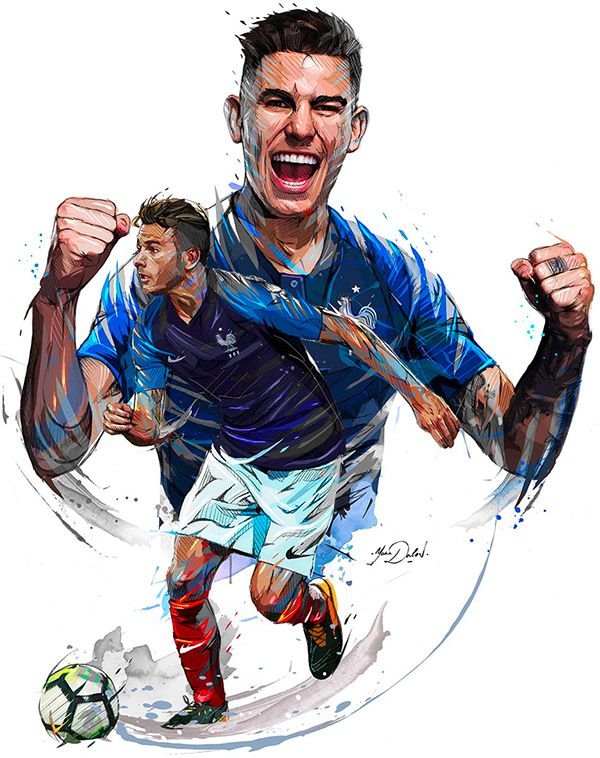 Yann Dalon Art футболисты
