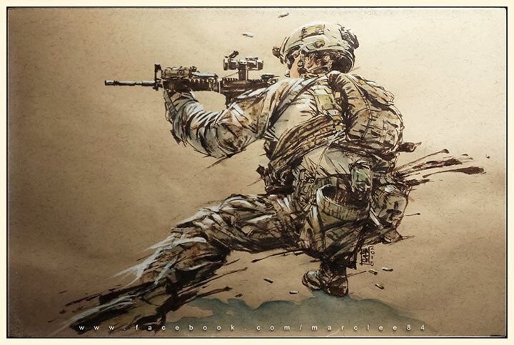 Военный арт