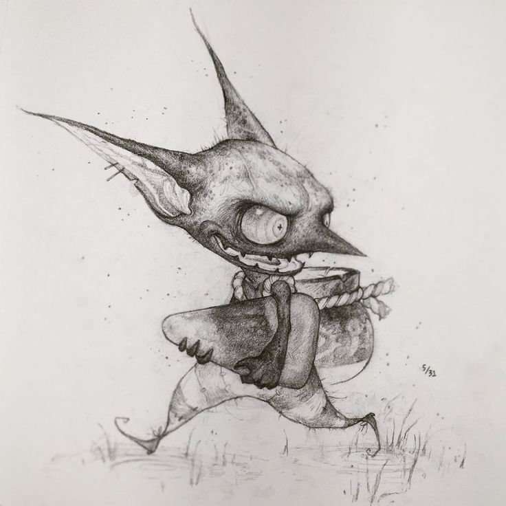Гоблин кор рисование