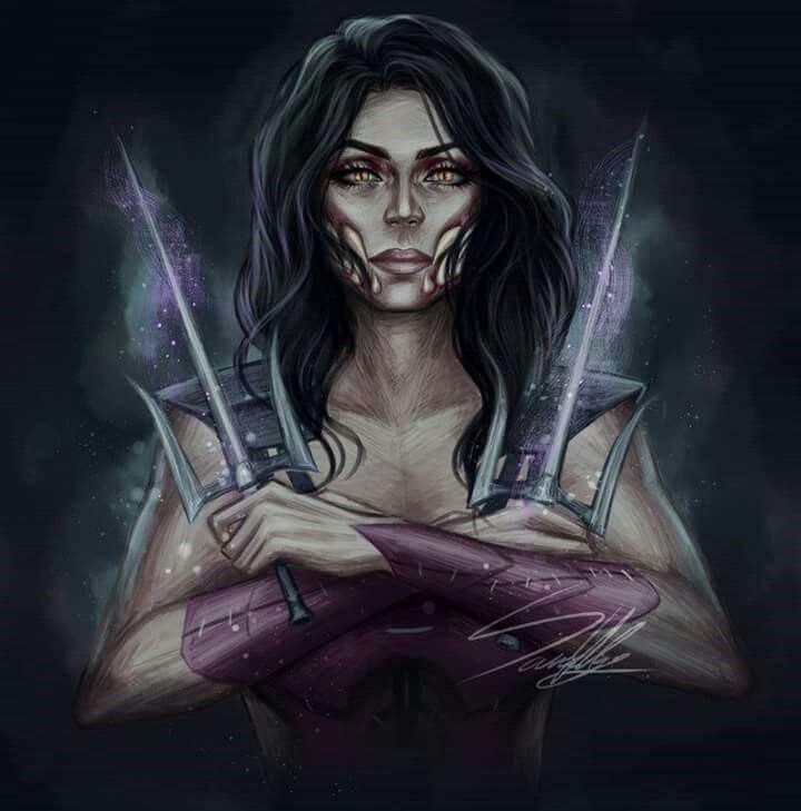 Mortal Kombat Mileena Art