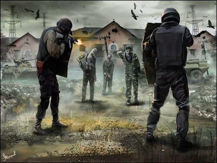 S.T.A.L.K.E.R зомбированные арт