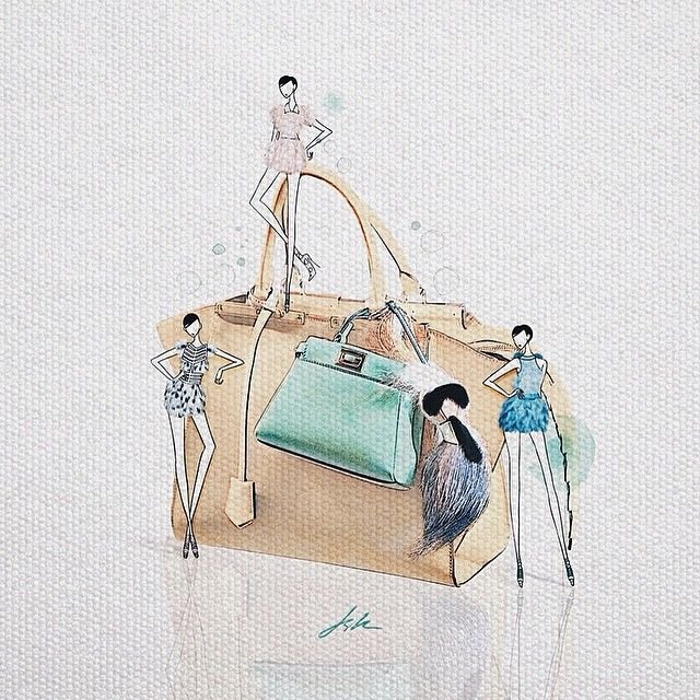 Фенди рисунок
