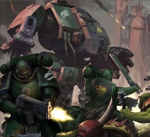 Salamanders Warhammer 40.000 Art