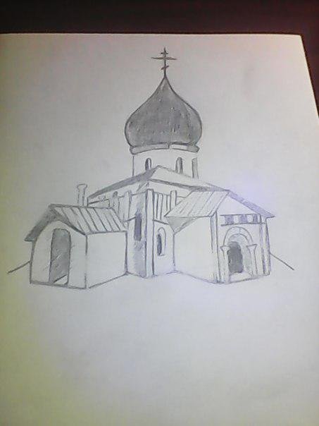 Храм для срисовки