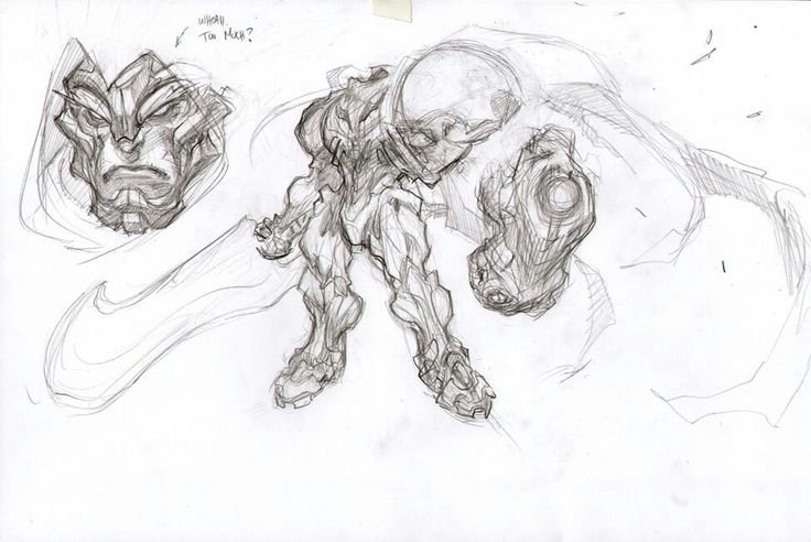 Joe Madureira Concept Art