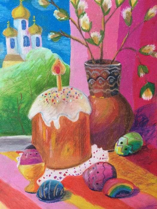 Пасхальная радость рисунки