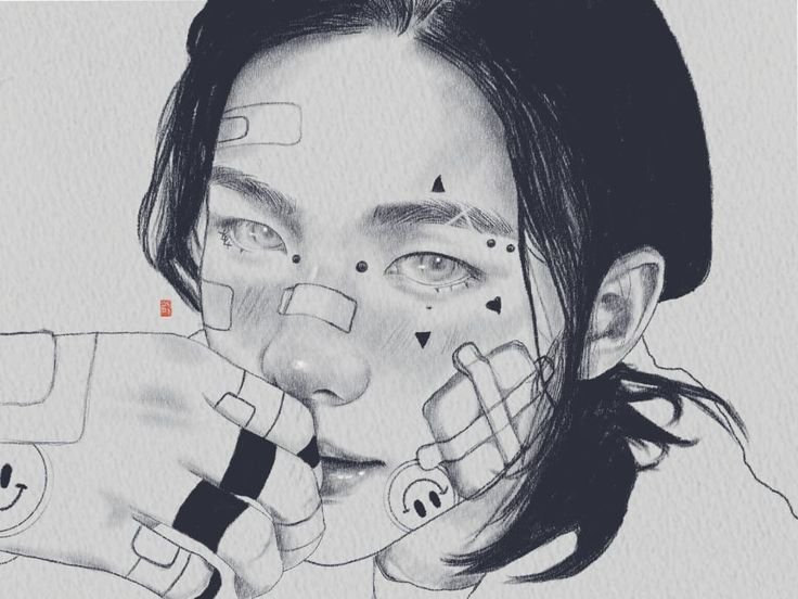 Хенджин рисунок для срисовки