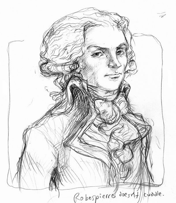 Робеспьер и сен-Жюст арты