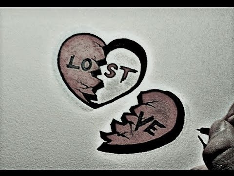 Рисовать разбитое сердце