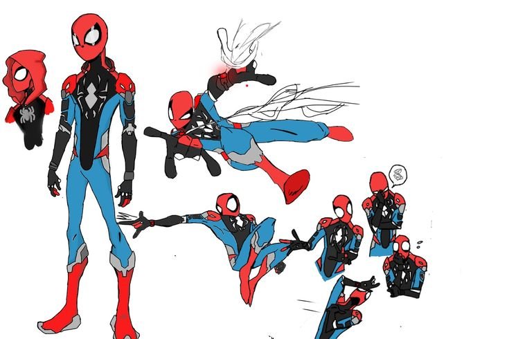 Spider man Costumes Art