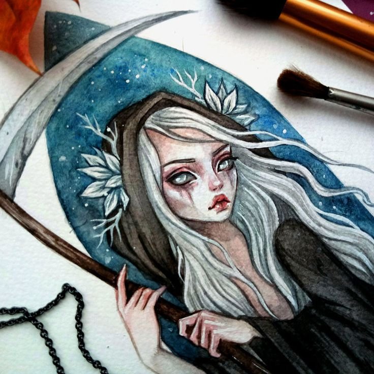 Рисунки для срисовки мистика