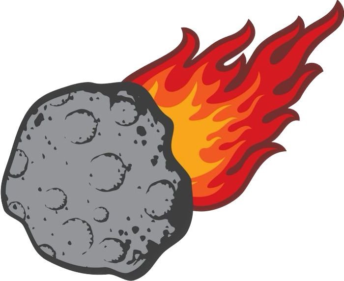 Метеорит рисовать