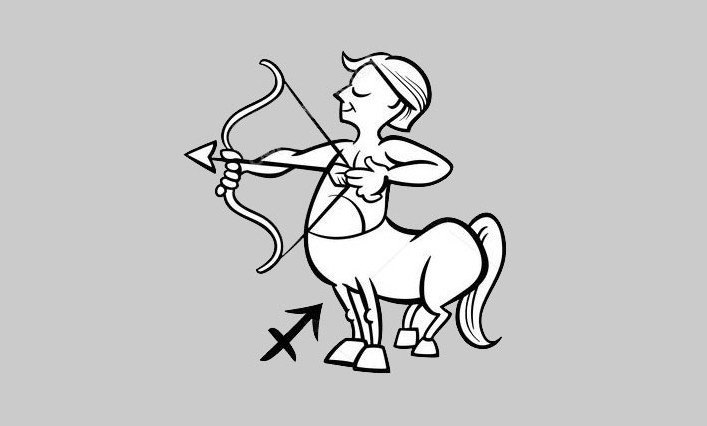 Знак зодиака Стрелец рисунок