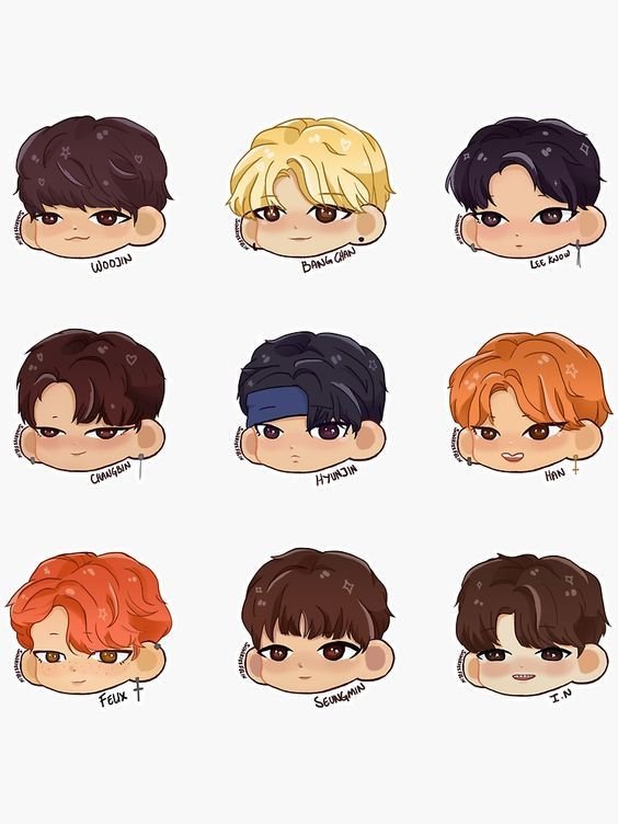 Наклейки Stray Kids Феликс