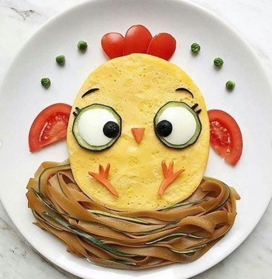 Завтраки для ребенка украшение