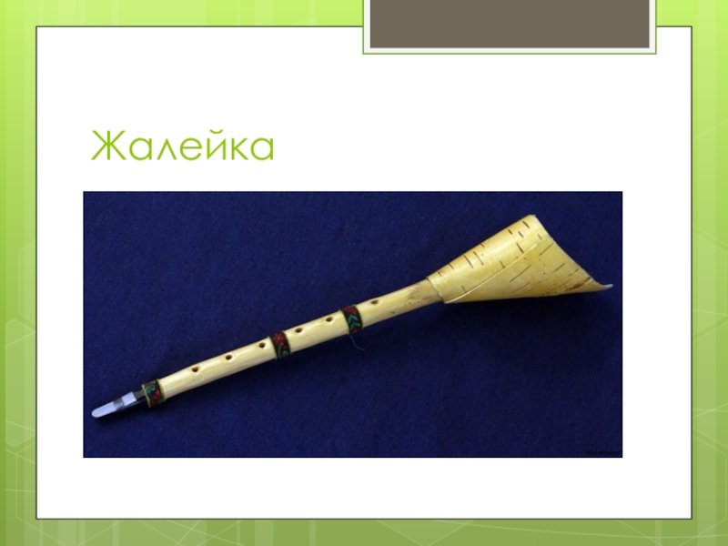 Жалейка рисунок