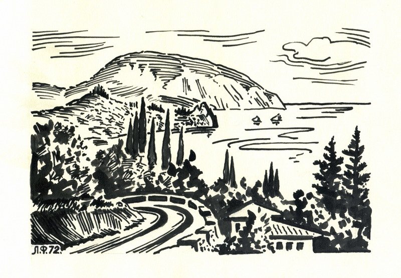Гора медведь в Крыму