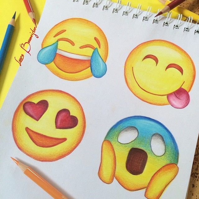 Рисунки для срисовки лёгкие