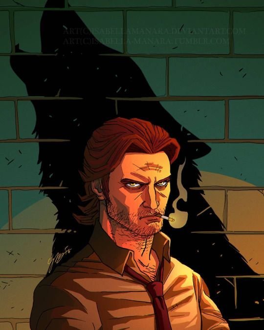 The Wolf among us Bigby Art