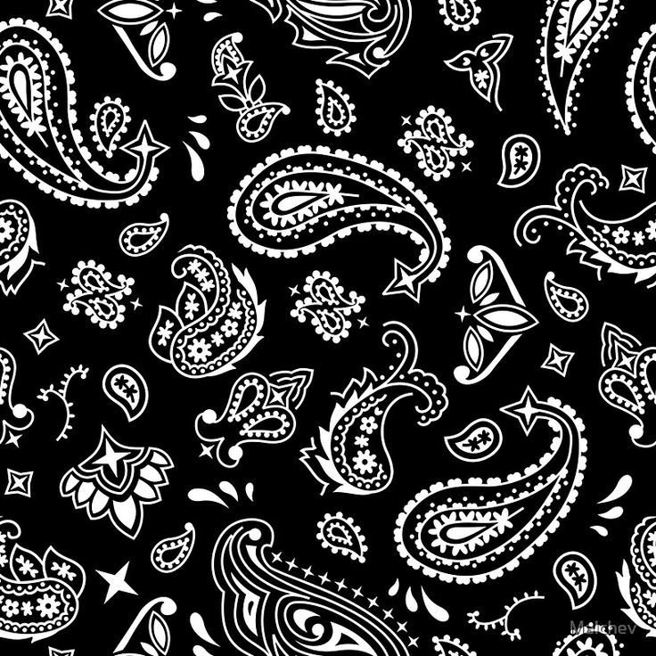 Bandana pattern vector