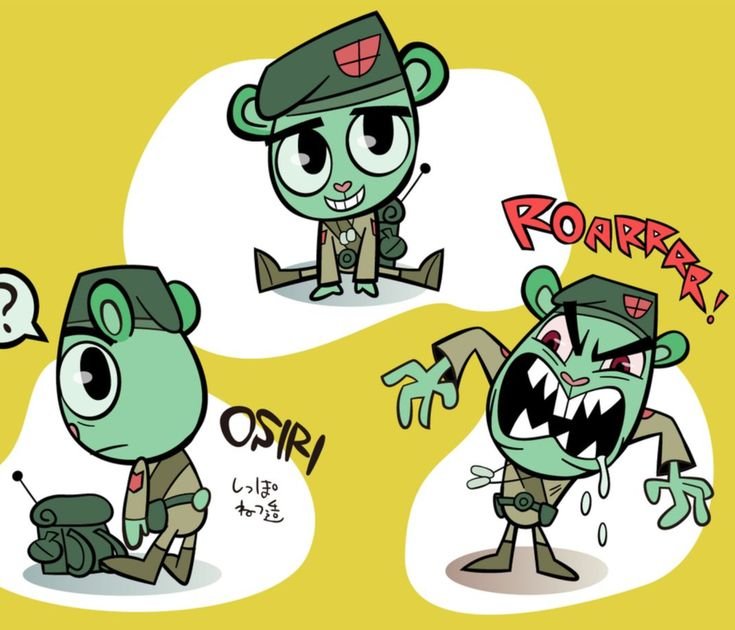 Happy Tree friends ka-Pow Art
