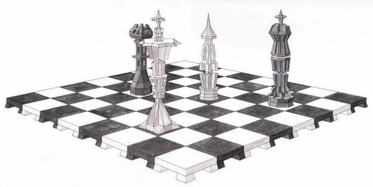 Шахматы иллюстрация