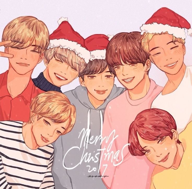 БТС Merry Christmas