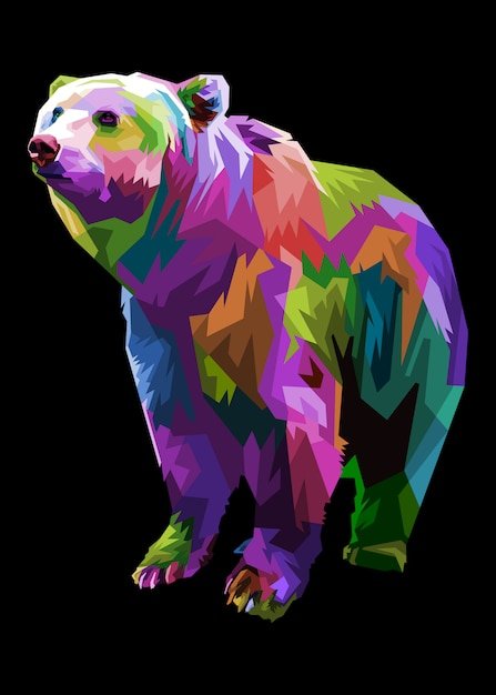 Pop Art Bear