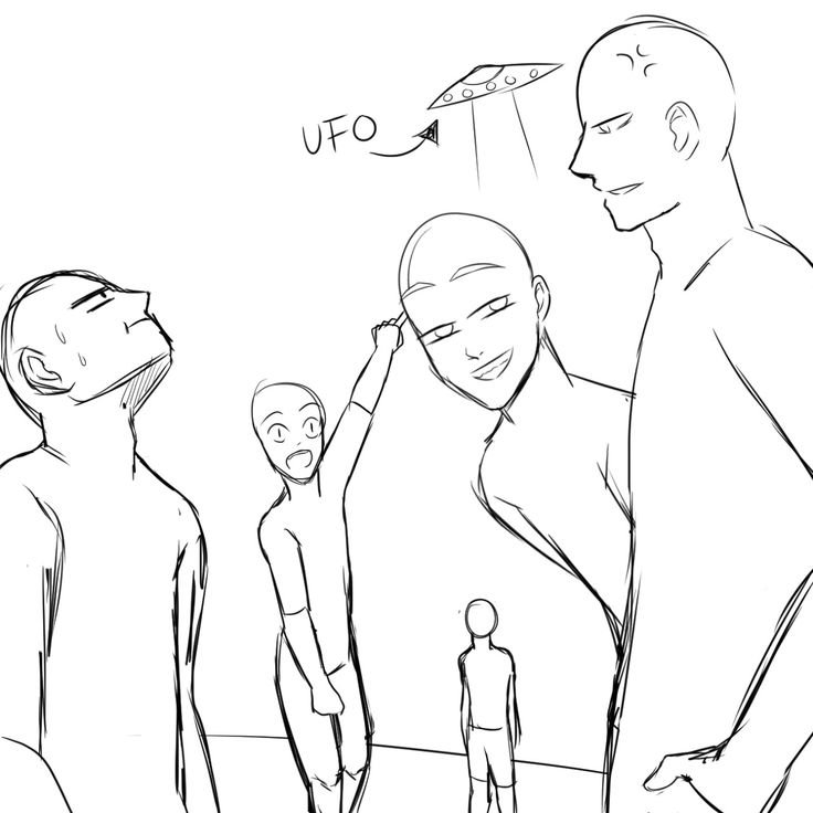 Позы для рисования