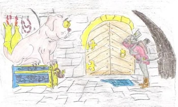 Иллюстрация к сказке огниво 2