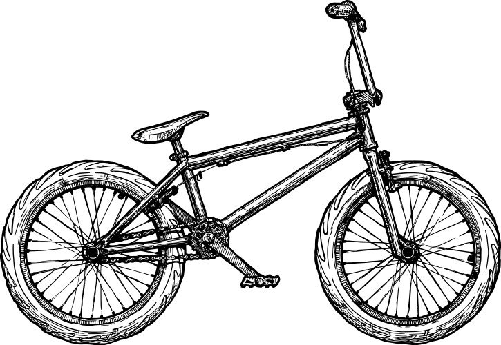 Раскраска BMX