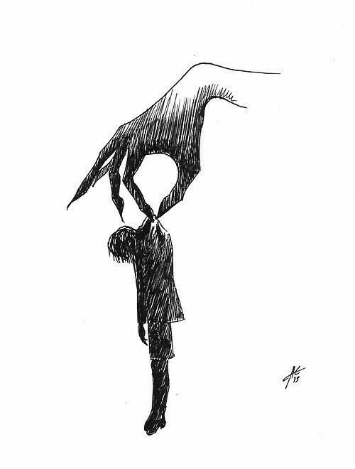 Странные рисунки карандашом