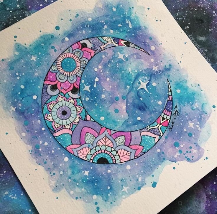 Космос картинки для срисовки