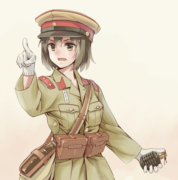 Японский солдат второй мировой anime