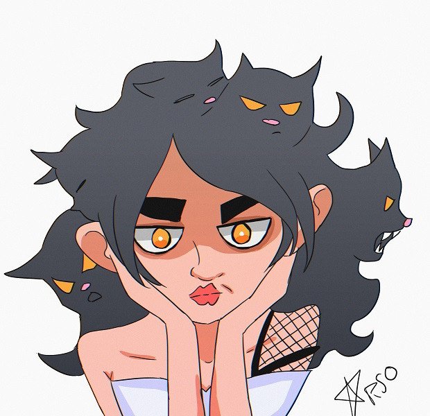 Кристина Каспи draw this in your Style