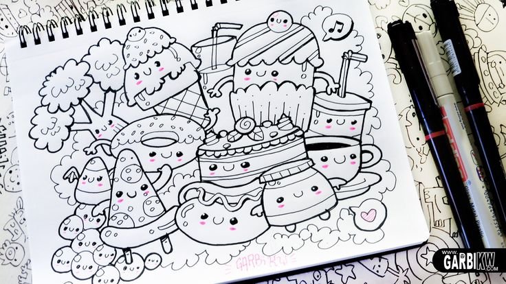 Маленькие рисунки для скетчбука