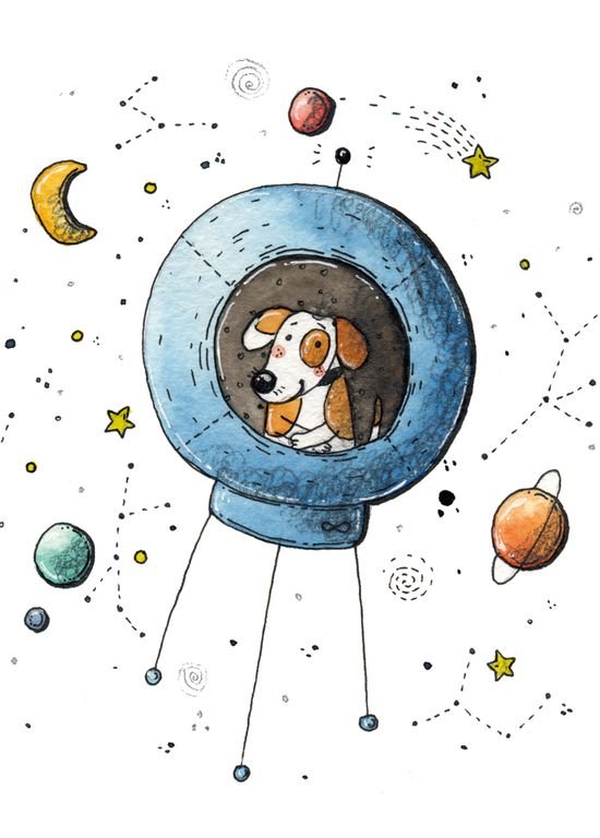 Рисунок на тему космос
