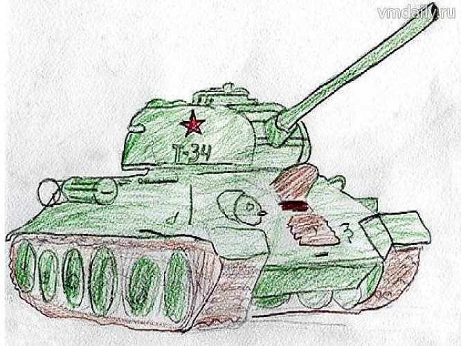 Рисунок танка
